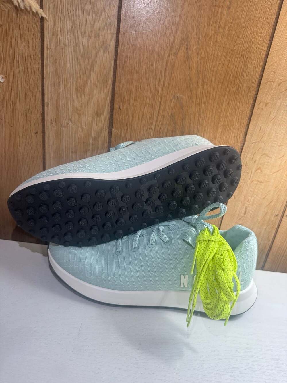 NoBull Men's Blue Haze Ripstop Golf Shoes